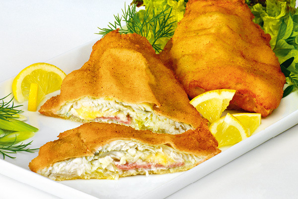 Scholle cordon bleu